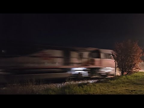 3MP9 SCT "Grey Ghost" freighter, Laverton VIC to Forrestfield WA, 2220, 17/9/24, Stawell VIC