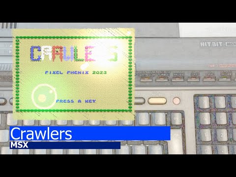 Crawlers (2023, MSX, MSX2, Pixel Phenix)