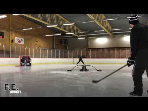 Stickhandling and Skating! Hockey drills! - F.E. HOCKEY