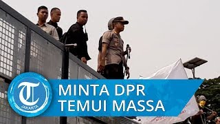 Dialog di Atas Mobil, Mahasiswa Minta Pimpinan DPR Temui Massa Aksi