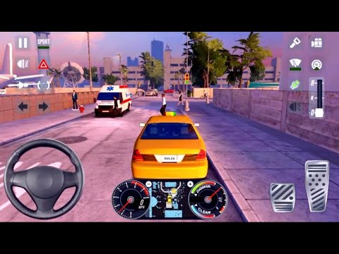 Taxi Sim 2020 - Android Gameplay 🚖🔥 City Car Driver Simulator