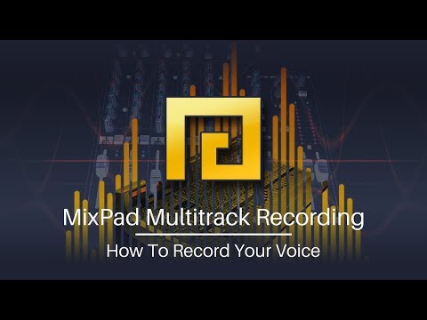 How to Record Your Voice | MixPad Audio Mixing Software Tutorial