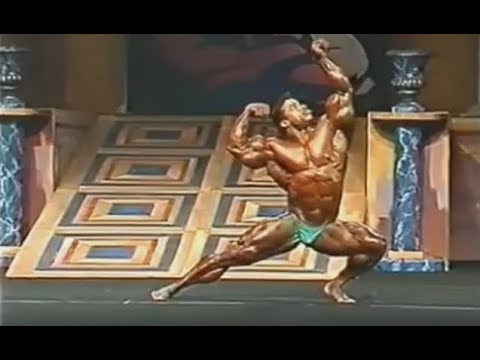 Aaron Baker - Mr. Olympia 1998 Posing