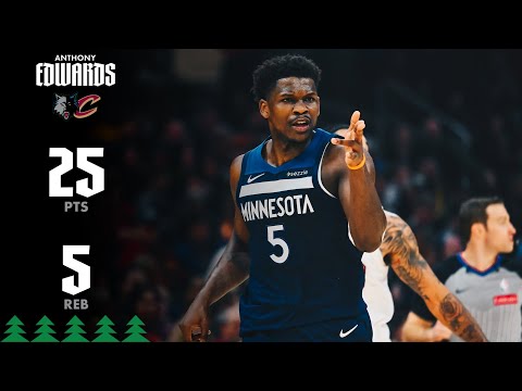 Anthony Edwards With 25 Points Against Cleveland Cavaliers | 01.10.26