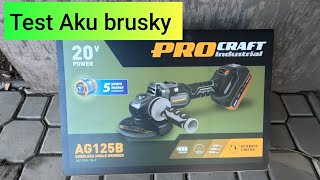 Sada aku náradia PROCRAFT Industrial SHD20A/AG125B-BB