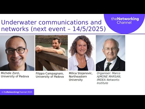 Underwater Communications and Networks