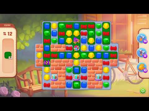 Homescapes Level 13294 No Boosters Gameplay #Bubunka