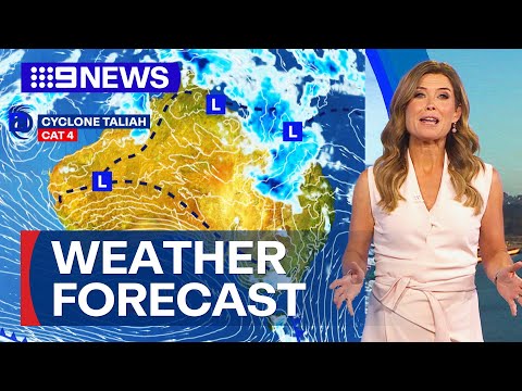 Australia Weather Update: Rain and storms set for North Queensland | 9 News Australia