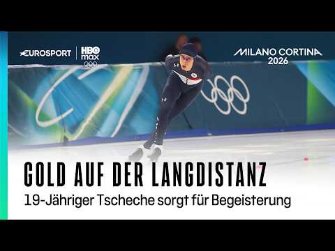 Youngster düpiert die Konkurrenz I Olympia 2026 Milano Cortina I Eisschnelllauf 10.000 m I Männer