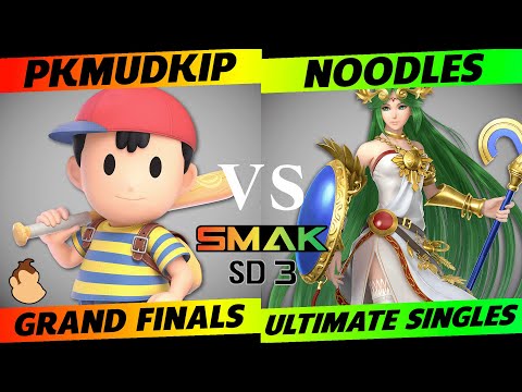 SMAK-SD3 Grand Finals - PKMudkip (Ness, Donkey Kong) vs. NoodleS (Palutena) - SSBU