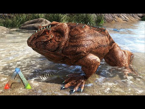 O SAPO QUE EU DOMEI, NÂO ME QUER - Sapo Maluco - Beelzebufo - ARK 3 VIDAS - #12