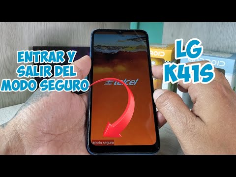 Como Entrar y Salir Del Modo Seguro En Un Celular LG K41s De Manera Correcta
