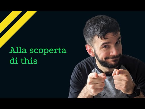 A cosa serve il this in JavaScript? | Lezione 12 | Corso JavaScript in Italiano