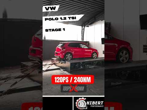 POLO 1.2 TSI Stage 1🤯🔥#tuning #chiptuning #vw #polo #dyno #stage #stage1 #automobile