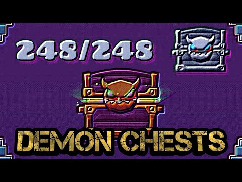All Demon Chests Opened in 2.11! | GD Doiz | Geometry Dash