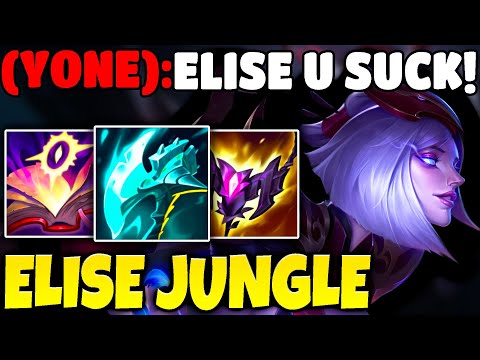 Rank #1 Elise but my Yone RAGES AT ME and then I do this..