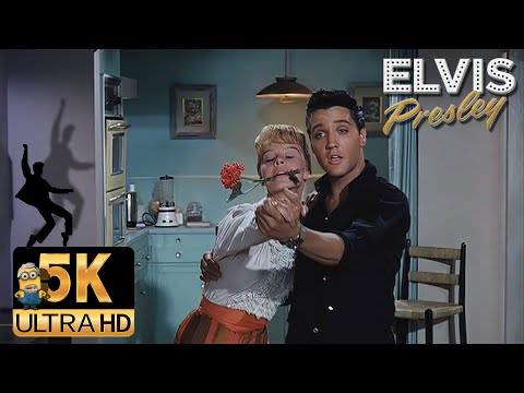 Elvis Presley AI 5K Restored - The Walls Have Ears 1962
