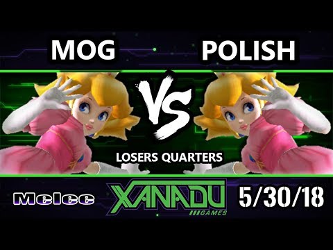 S@X 252 SSBM - MoG (Peach) Vs. Polish (Peach) - Smash Melee Losers Quarters