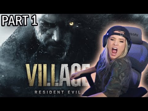 GETTING DRUNK AND SCARED  || Resident Evil 8 Village - Part 1