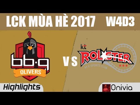 |LCK SUMMER 2017 | BBQ vs KT Highlights | Game 1 |