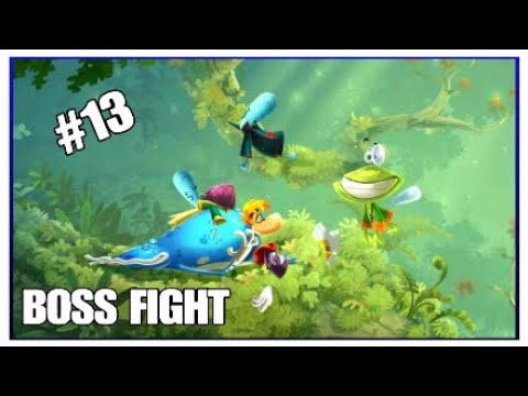 Rayman Legends - Gameplay Walkthrough Part 13 BOSS FIGHT (Toad Story)