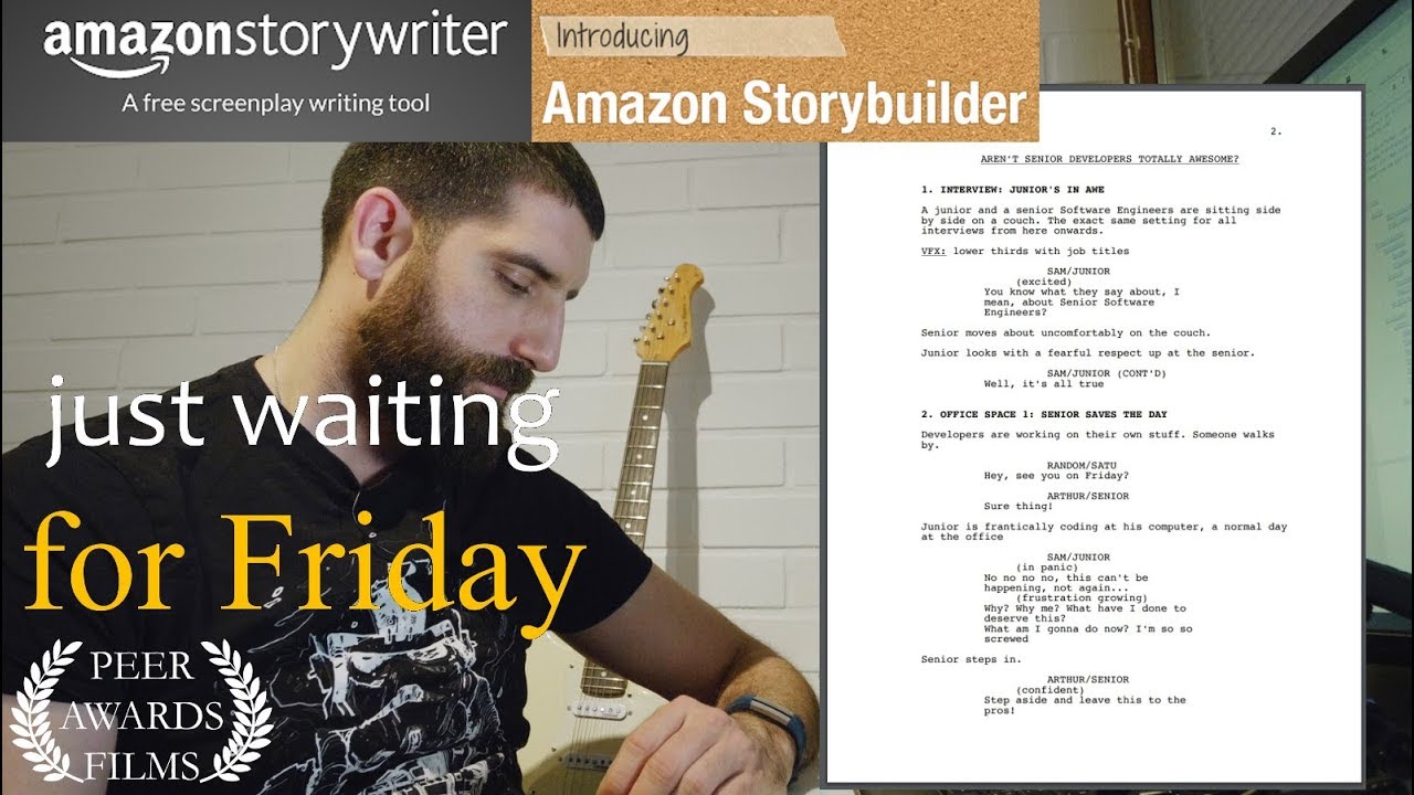 FREE script writing tools from Amazon