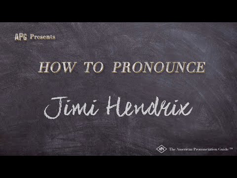How to Pronounce Jimi Hendrix (Real Life Examples!)
