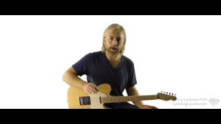Guitar Town - Steve Earle - Guitar Lesson and Tutorial