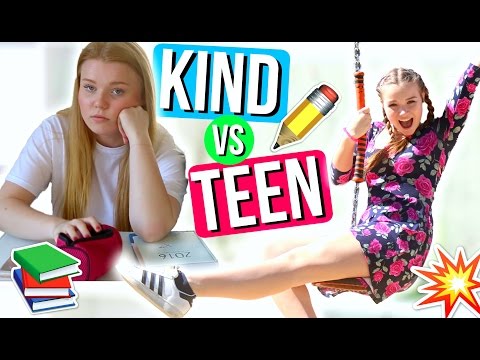 CHILD VS TEENAGER AT SCHOOL! | Julia Beautx