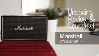 Video thumbnail for Marshall Stockwell Portable Bluetooth Speaker - Soundtest and Review by Quick Tech Reviews