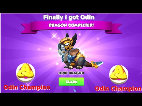 Finally i got Odin Dragon-Dragon Mania Legends | Winter Divine fest event | DML
