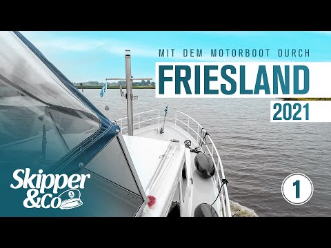 Urlaub mit der Motoryacht in Friesland (Niederlande) -  Yacht "Marne" von Yachtcharter Wetterwille