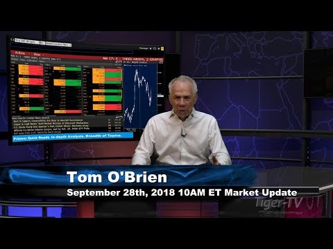 September 28th 10AM ET Market Update with Tom O'Brien on TFNN