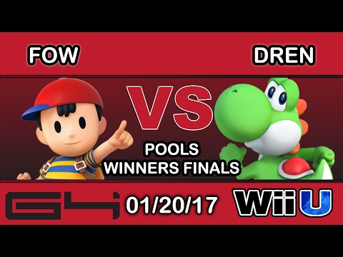 Genesis 4 - FOW (Ness) Vs. GSM | Dren (Yoshi) Winners Pools - Smash Wii U