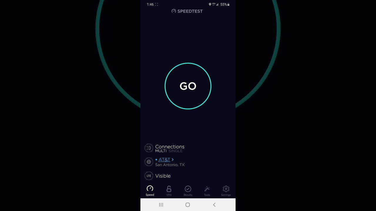 Visible LTE speed test 2020