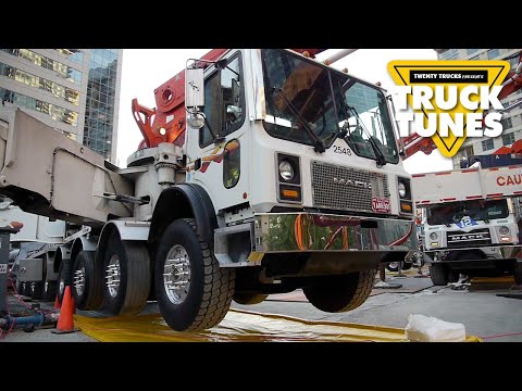 Kids Truck Video - Concrete Boom Pump