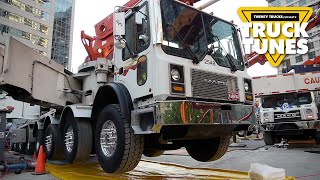 Kids Truck Video - Concrete Boom Pump