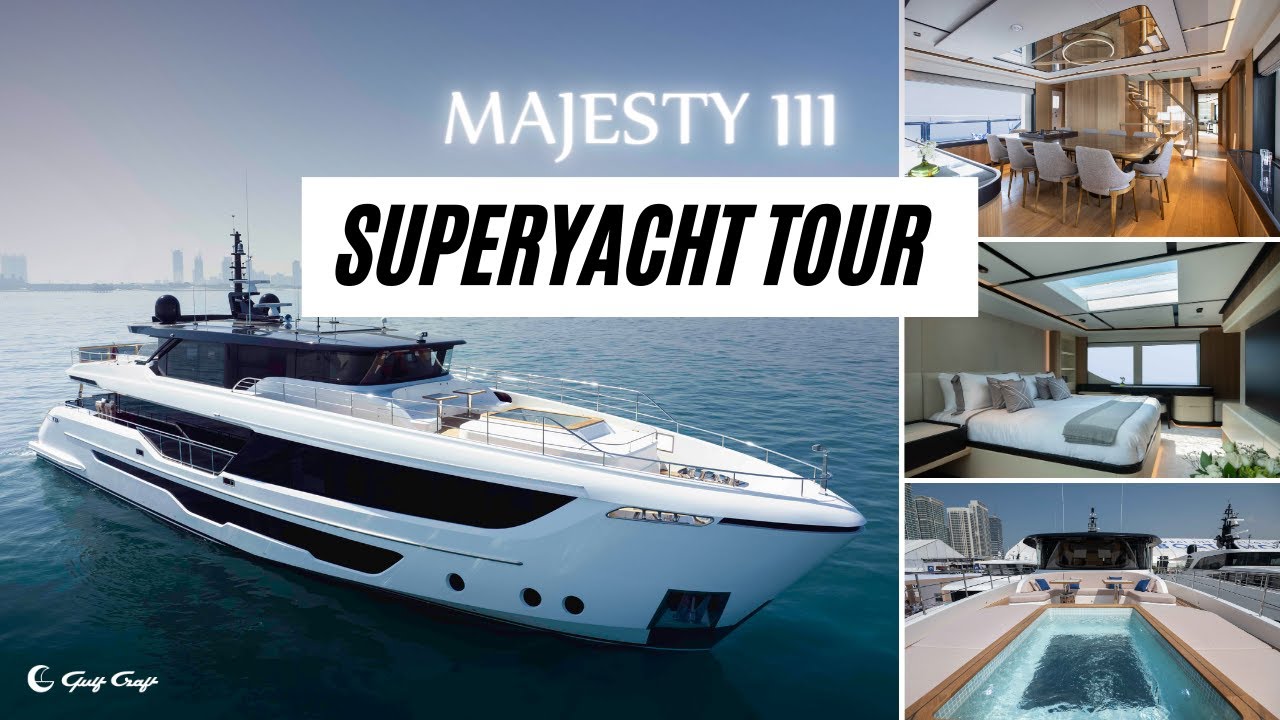 Majesty 111: A Superyacht Tour