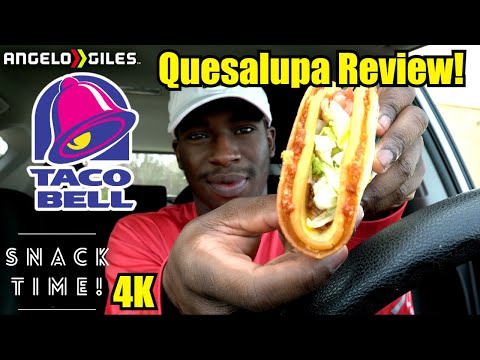 Taco Bell's NEW Quesalupa & Wild Strawberry Lemonade...