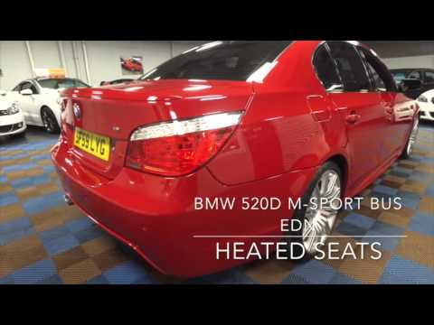 2009 BMW 520d M-Sport Business Edition For Sale at James Glen Car Sales Airdrie