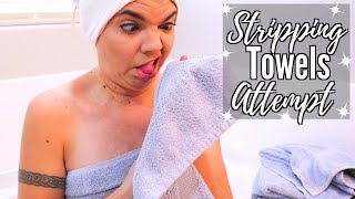 STRIPPING TOWELS EXPERIMENT // CLEANING MOTIVATION // CLEANING MOM