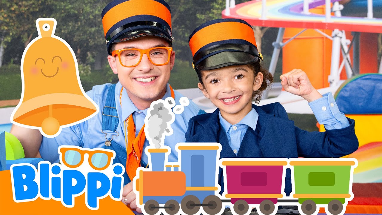 Blippi's Ultimate Train Challenge | Vehicle Video | Educational Videos for Kids