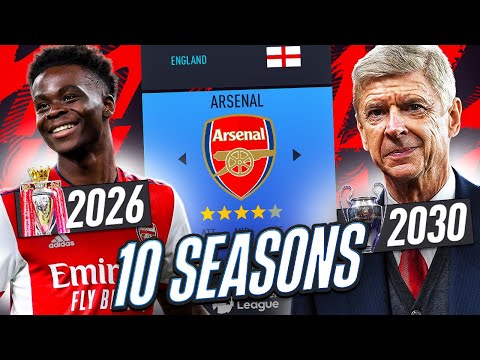 I *TAKEOVER* ARSENAL For 10 SEASONS and CREATED a DYNASTY!!! (NEW SERIES🤩) - FIFA 22 Career Mode