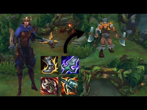 QUINN TOP ONE SHOTS OLAF! CRAZY BUILD