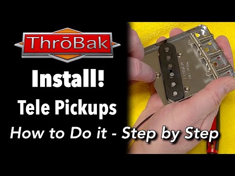 How to Install Telecaster Guitar Pickups (Step by Step Guide) Telecaster - Broadcaster - Nocaster!