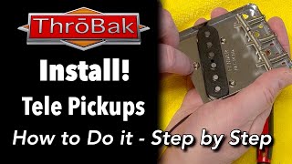 Download lagu How to Install Telecaster Guitar Pickups (Step by Step Guide) Telecaster - Broadcaster - Nocaster! mp3