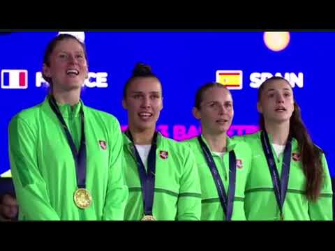 Anthem of Lithuania (2023 European Games, basketball, women's 3×3)