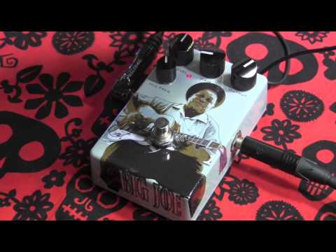 Big Joe Stompbox Company B-405 Hard Tube pedal demo with Les Paul