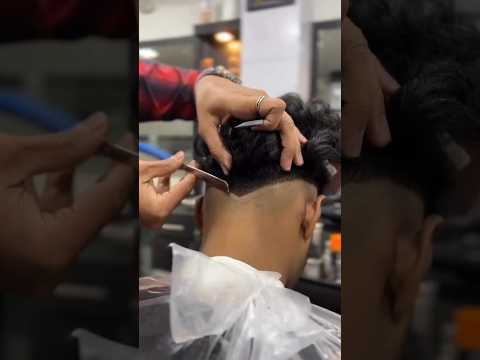 V fade haircut for men #hairstyle #shorts