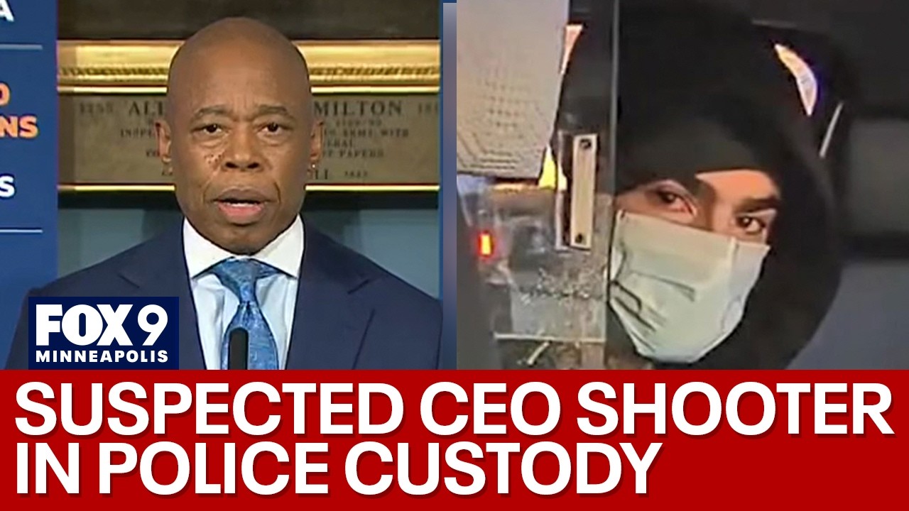 UnitedHealthcare CEO killed: Person of interest in custody [FULL PRESSER]